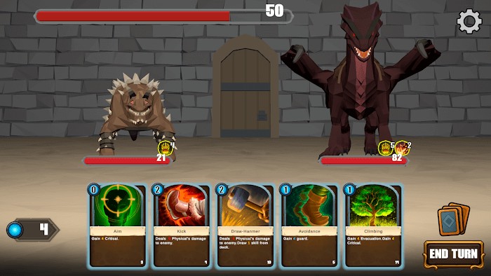 DungeonHiker là game sinh tồn nhập vai thẻ bài hấp dẫn