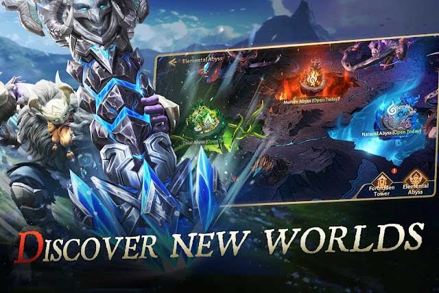 Khám phá các thế giới mới