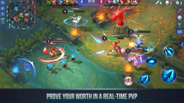 Đấu PvP hoành tráng