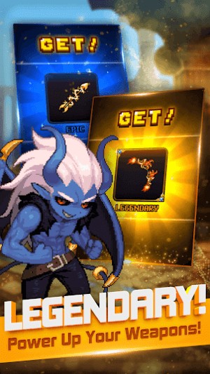 Lên cấp các vũ khí huyền thoại