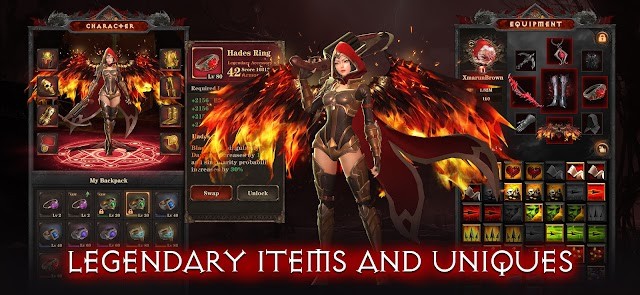 Trang bị những vật phẩm huyền thoại