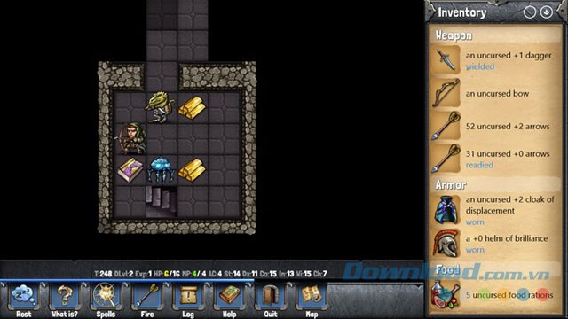 Giao diện game Dungeon Of Slyn Free