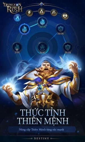 Game nhập vai chiến thuật nhàn rỗi mới Dungeon Rush: Rebirth cho Android