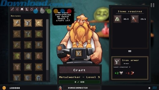 Hệ thống chế tạo tiên tiến với 6 thợ thủ công lành nghề