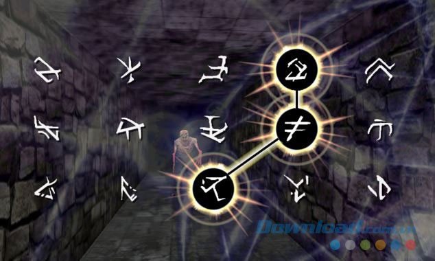 Kết hợp chữ rune để gọi phép thuật