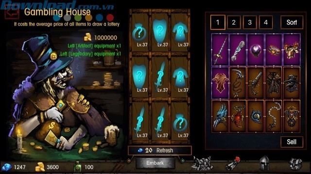 Nhiều vũ khí và trang thiết bị mạnh mẽ