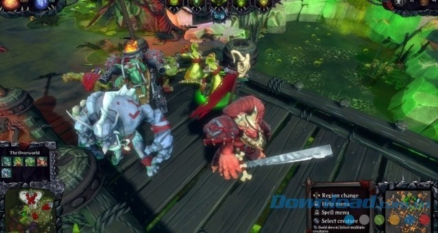 Game có 4 chế độ chơi đồng người hấp dẫn