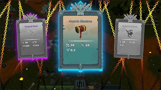 Trang bị vũ khí và bổ trợ mạnh mẽ trước mỗi cuộc chiến