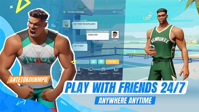 Chơi với bạn bè mọi lúc mọi nơi