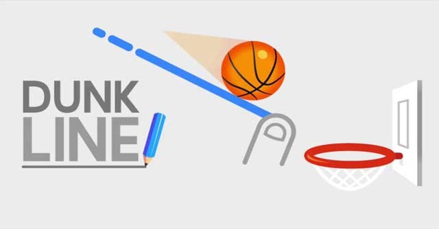 Vận dụng kiến thức vật lý để đưa được bóng vào rổ trong game Dunk Line cho Android