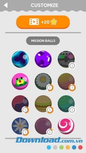 Mở khóa nhiều bóng mới