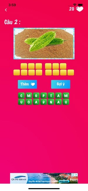 Chơi game Đuổi hình bắt chữ 2020 cho iOS