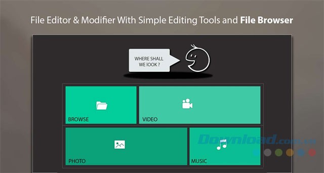 Tích hợp nhiều công cụ xử lý file
