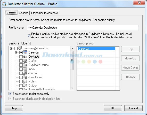 Duplicate Killer for Microsoft Outlook