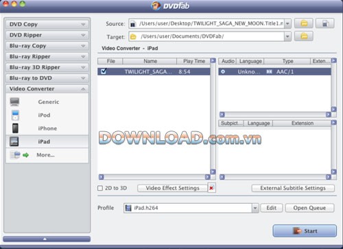 DVDFab Video Converter for Mac