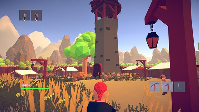 Xây dựng ngôi nhà mới, săn bắn hái lượm và chiến đấu với bọn yêu tinh