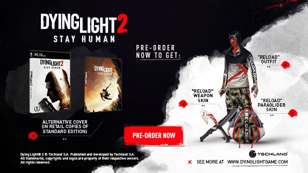 Đặt mua Dying Light 2 Stay Human sớm trên Steam để nhận loạt ưu đãi độc quyền