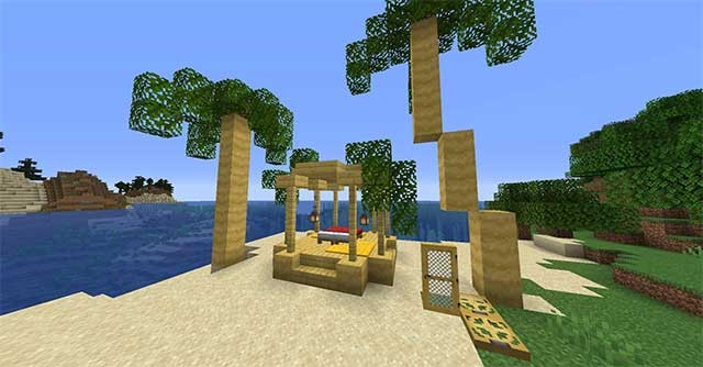 Dynamic World Mod bổ sung vào Minecraft một số cấu trúc và tính năng mới