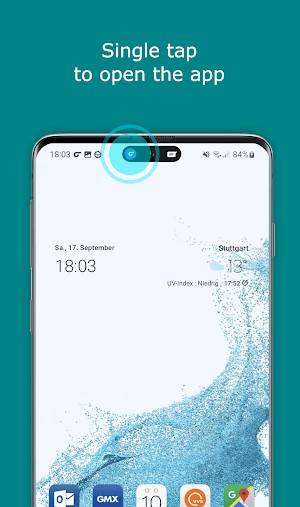 Chạm để mở app