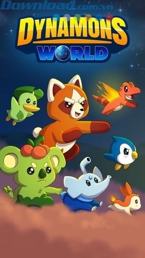 Giao diện game Dynamons World