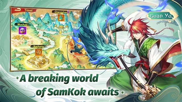 Game cung cấp kịch bản xuất sắc và nhiều tiểu sử về huyền thoại Samkok