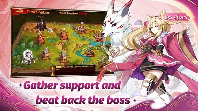 Xây dựng một đội quân hùng mạnh, cạnh tranh và chiến đấu chống lại boss