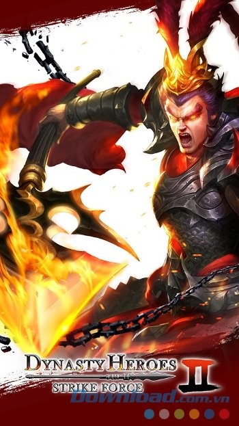 Giao diện game mang màu sắc sử thi hoành tráng