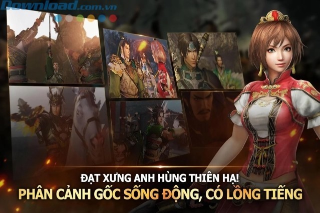 Phân cảnh góc sống động, có lồng tiếng