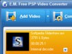 E.M. Free PSP Video Converter - Download Free