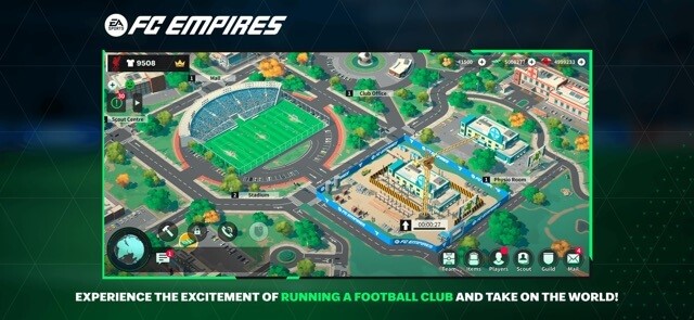 Trải nghiệm sự thú vị của việc quản lý một câu lạc bộ bóng đá và thống trị thế giới