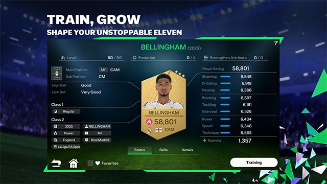 Huấn luyện và phát triển dàn cầu thủ siêu sao từ 5.000 cầu thủ bóng đá nổi tiếng