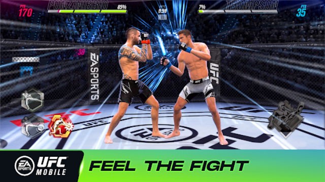 Tham gia các trận đấu đối kháng chân thực trong game EA SPORTS UFC Mobile 2