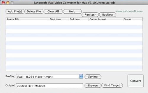 Eahoosoft iPad Video Converter for Mac