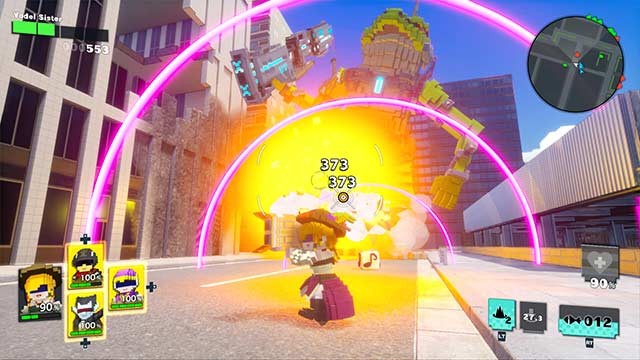 Hợp tác nhóm 4 người trong cuộc chiến chống lại kẻ thù ngoài hành tinh khổng lồ