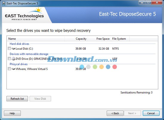 east-tec DisposeSecure
