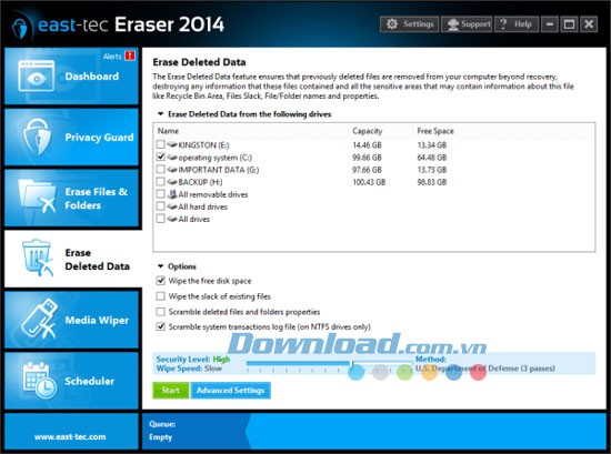 east-tec Eraser 2014