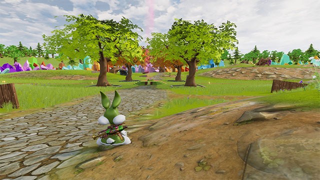 Môi trường chơi game Easter Egg tuyệt đẹp và đầy màu sắc