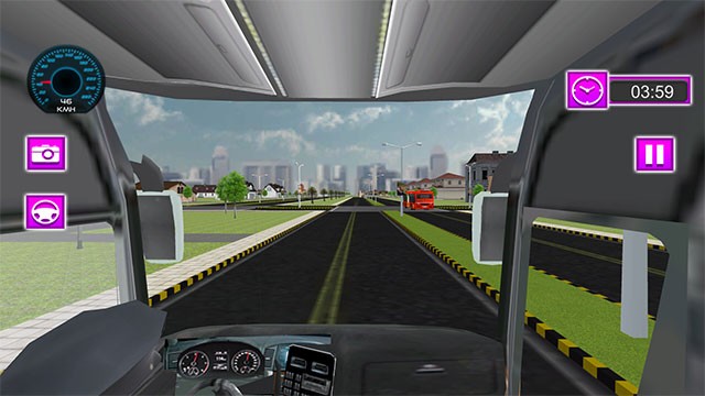 Chơi game Eastern Europe Bus Sim ở góc nhìn thứ nhất hoặc thứ 3 tùy ý