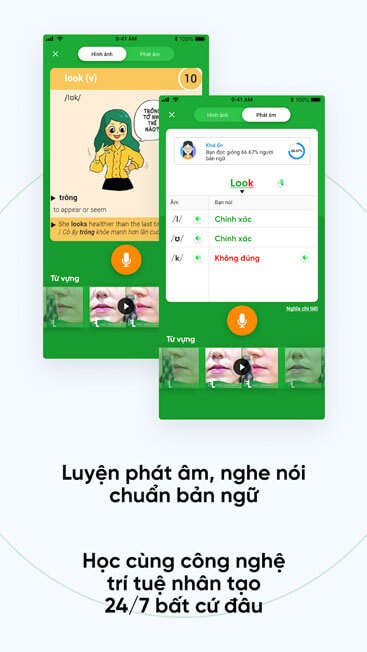 Luyện phát âm, nghe nói chuẩn bản ngữ