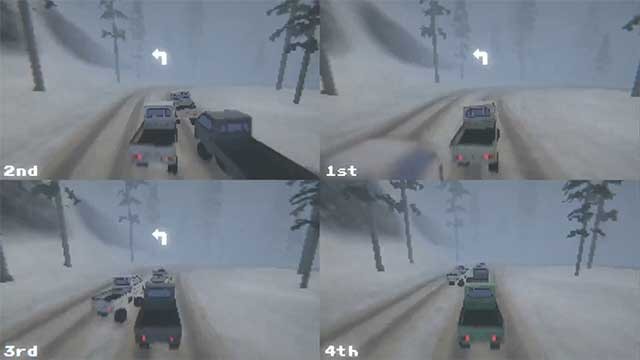 Chế độ chia đôi màn hình với tối đa bốn người chơi