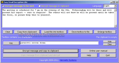 Easy Email Encryption Lite