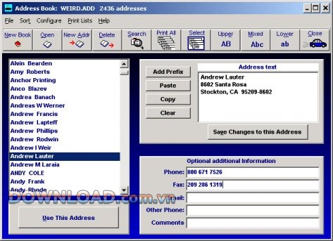 Phần mềm thiết kế và in phong bì