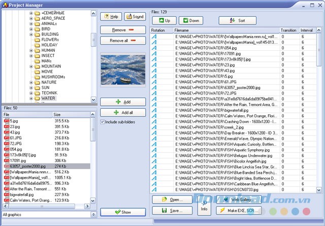 Tạo slideshow ảnh nhanh, chuyên nghiệp