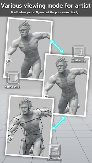 Người dùng có thể quan sát mô hình ở nhiều góc nhìn khác nhau