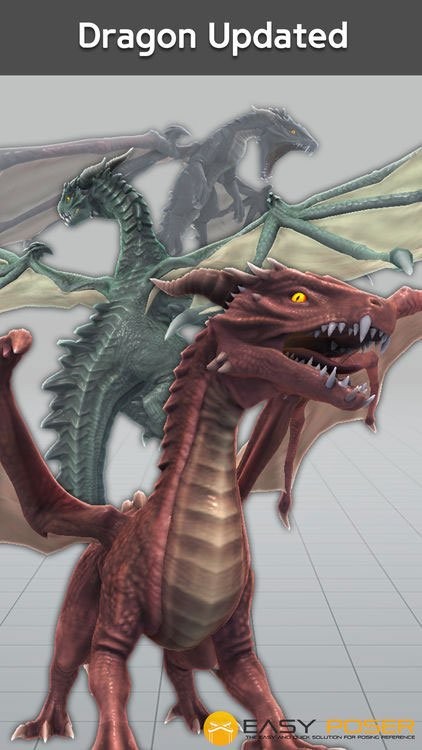 Easy Poser có mô hình rồng