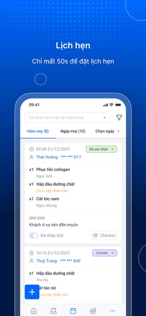 Quản lý lịch hẹn