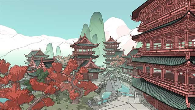 Eaves là một trò chơi mô phỏng xây dựng thành phố Trung Hoa cổ đại