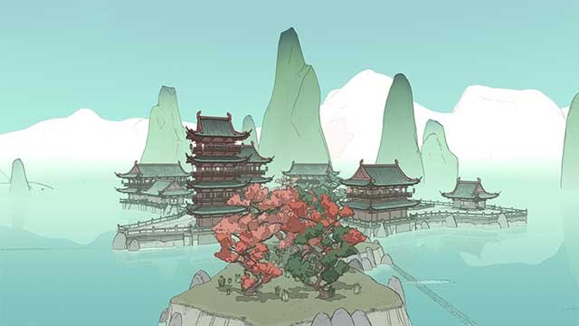 Lối chơi xây dựng đơn giản, dễ chơi nhưng vẫn gây nghiện giống Townscaper