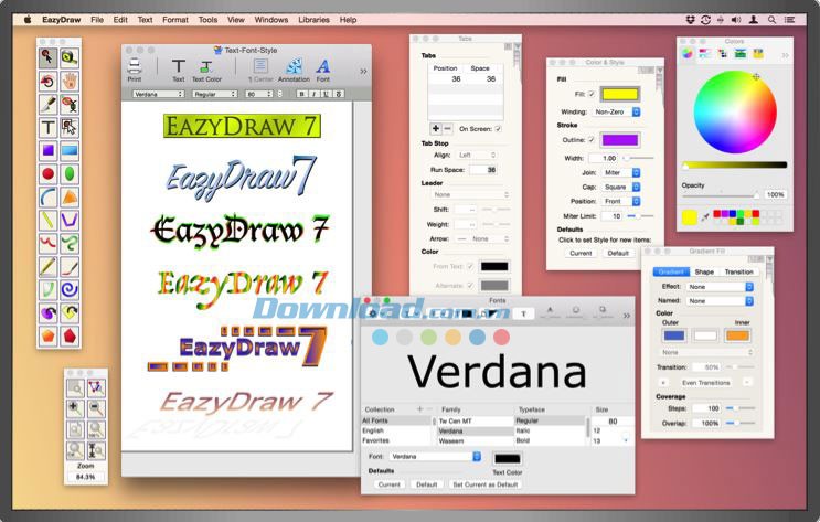 Thiết kế Logo đơn giản hơn bao giờ hết với Eazydraw