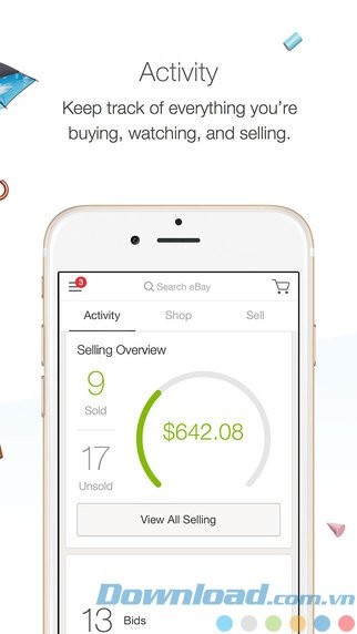 Quản lý hoạt động trên eBay